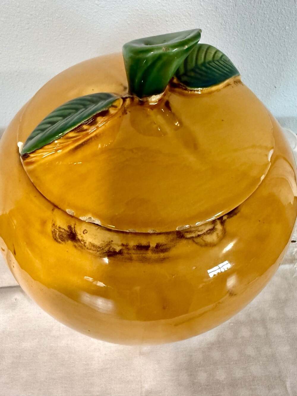 Vintage California Orange Cookie Jar Citrus